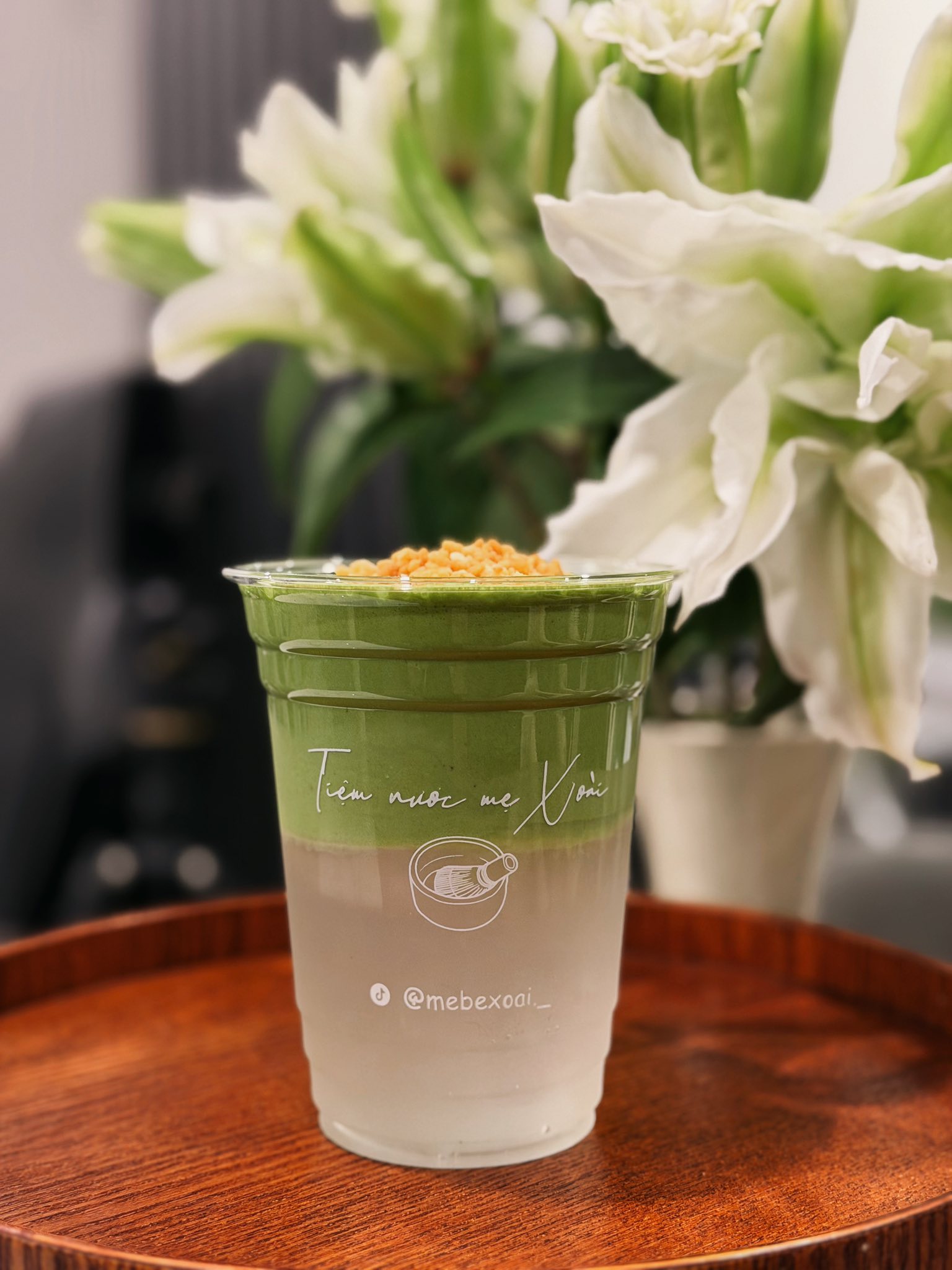 Matcha buổi sáng của mẹ